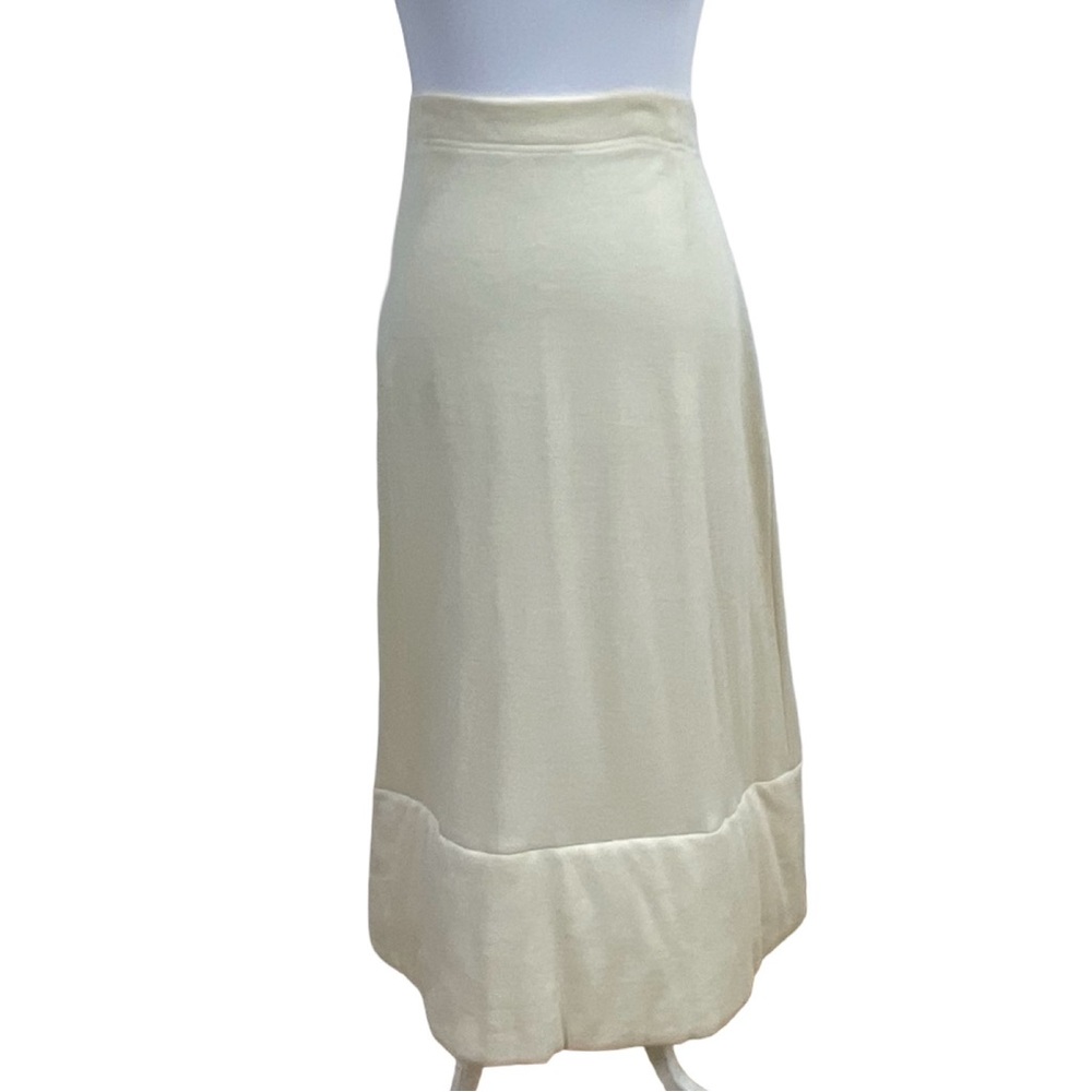Vintage Morgane Le Fay Cream A-Line Skirt